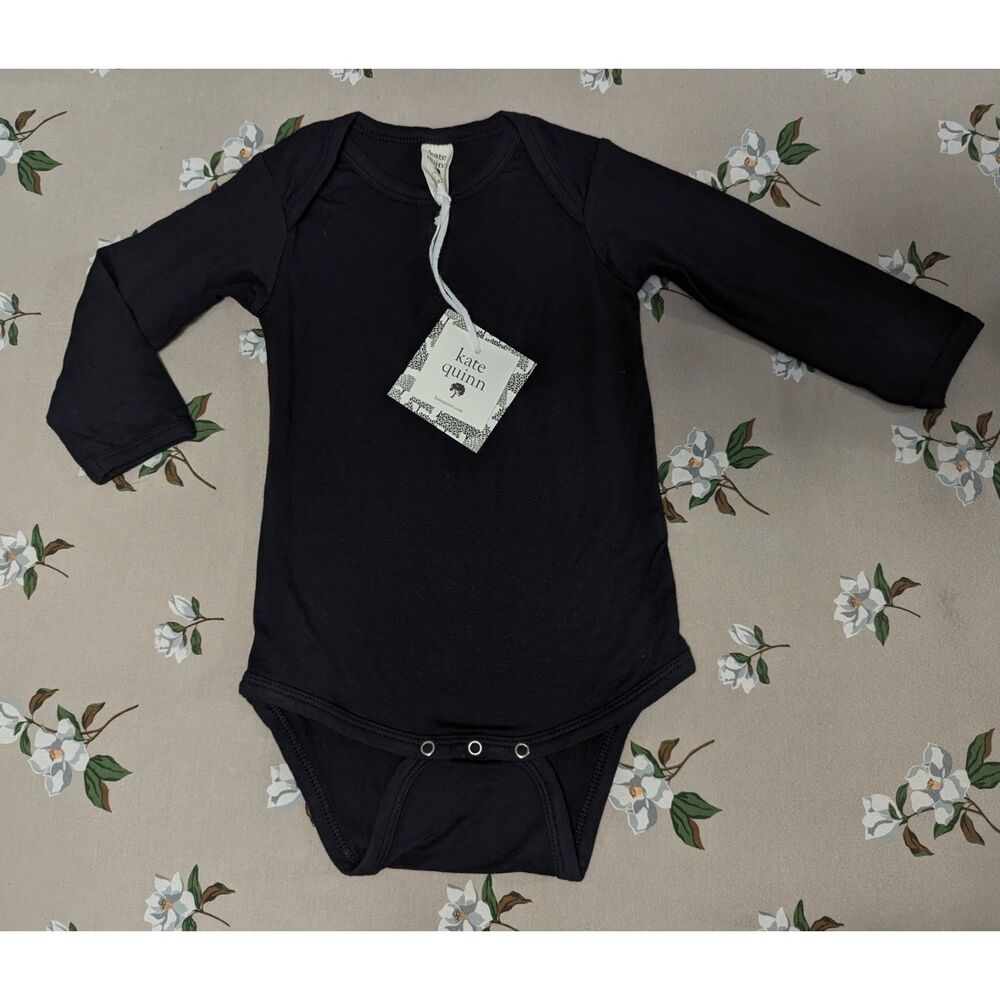 NWT Kate Quinn LS Bamboo Bodysuit size 12-18 Months